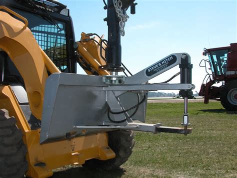 skid steer gooseneck attachment|Steve's Hitch.